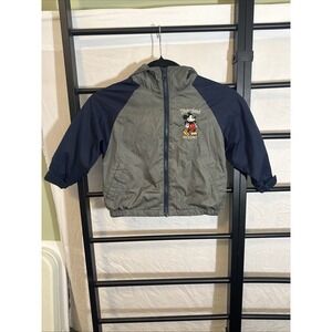 Vintage Disney Parks Walt Disney World Authentic Original Mickey Mouse Kids Coat